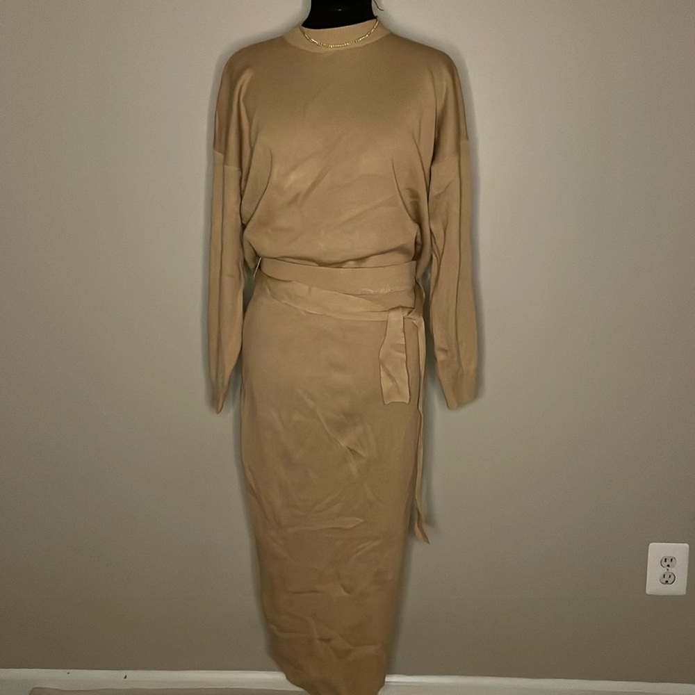 2 Piece Sweater and Skirt Set